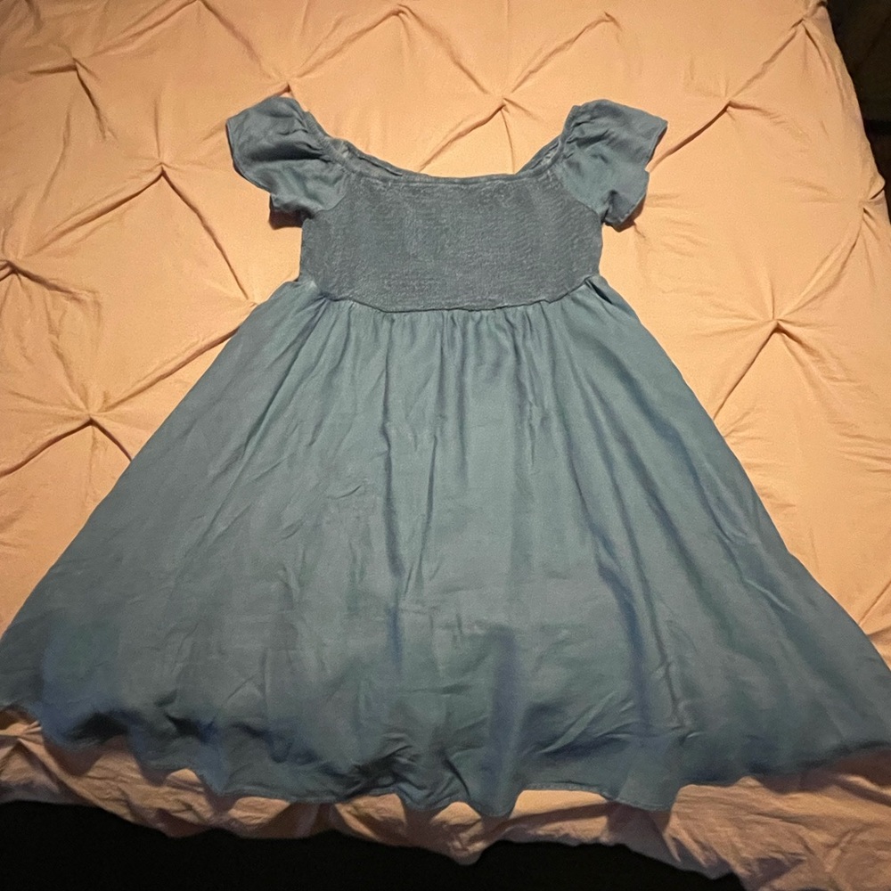 🔶NWT🔶 TORRID Off-Shoulder Chambray Skater Dress